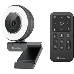 Веб-камера Sandberg Streamer USB Webcam Pro Elite Full HD, Remote control, USB-A/USB-C connection - мініатюра 5