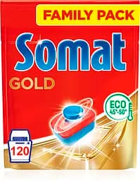 Таблетки для посудомийної машини Somat Gold 120 шт. - мініатюра 2