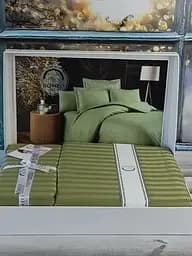 Постільна білизна Moss Сатин-Stripe Romeo Home pbe0051822