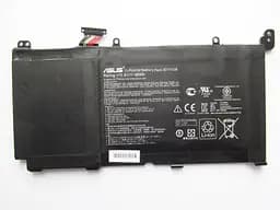 Акумулятор для ноутбука Asus VivoBook S551 B31N1336, 4110 mAh (48Wh), 3cell, 11.1V, Li-Po, чорний
