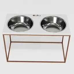 Hollky Base XXL40 — миски на підставці для дуже великих собак (2 × 2,8 л) - мініатюра 5
