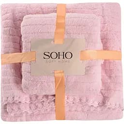Набір рушників Soho Line Perple 2 шт. (35*75+70*140см, мікроф. Line Per)