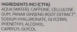 Сироватка для обличчя Bioearth Elementa Tone Caffeine + Ginseng Solution 3% 15 мл - мініатюра 4