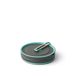 Каструля складна Sea to Summit Frontier UL Collapsible Pot, 2.2 L Сірий-Бірюзовий - мініатюра 3