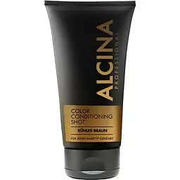 Ополаскиватель Alcina оттеночный Color Conditioning Shot Cool Braun, коричневый цвет, 150 мл