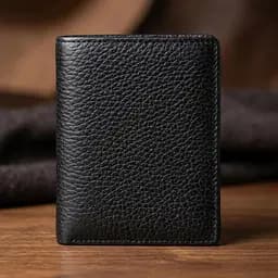 Унісекс портмоне Tony Perotti з зернистої шкіри Newcontatto 3603 nero (90611) Чорне - мініатюра 6