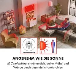 Інфрачервоний обігрівач Klarstein Wonderwall Air Art Smart (10035127) - мініатюра 5