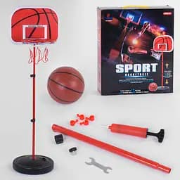 Баскетбольне кільце A-toys на стійці 122-130 см з м'ячем і насосом YF8808-1