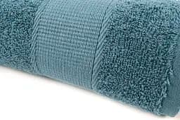 Рушник махровий Lotus Home - Dena navy сіро-синій 50x90 - мініатюра 5
