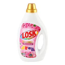 Гель для прання Losk Колор Ароматерапія Ефірні масла та аромат Малазійської квітки, 1.26 л - мініатюра 6
