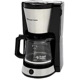 Кавоварка Russell Hobbs Heaton, 1.25 л мелена чорно-срібна