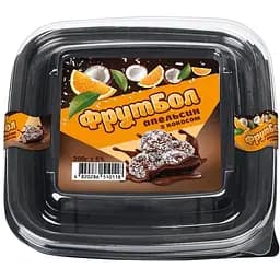 Кульки шоколадні Arkmen з наповнювачем Апельсин з кокосом 200 г 