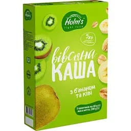 Каша вівсяна Holm's light food з бананом та ківі 200 г