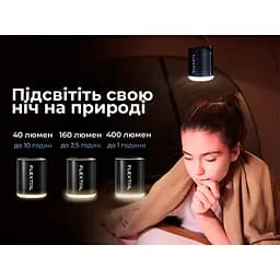 Насос-ліхтар кемпінговий Flextail Tiny Pump 2X, помаранчевий - мініатюра 11