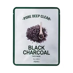 Тканинна маска для обличчя A'PIEU Pore Deep Clear Black Charcoal Mask 25 мл