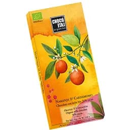 Шоколад Chocolate Organiko молочный апельсин-кардамон 70 г (873232)