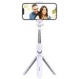 Селфі палиця Kakusiga KSC-1143 монопод тринога з Bluetooth пультом white