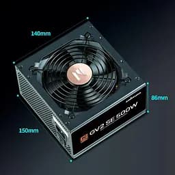Блок живлення Zalman GV2SE 80+ Bronze (ZM500-GV2SE) - мініатюра 3