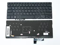 Клавіатура для ASUS zenbook UX331FN UX331U UX331UN (RU Black з підсвічуванням). Оригінал.