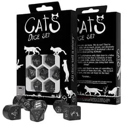 Набор кубиков CATS Modern Dice Set: Waffle , 7 шт. (RCAT05)
