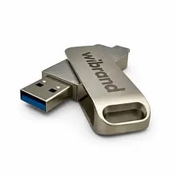 Портативний SSD Wibrand Wolf 512GB USB 3.2 Gen.2 Type-C/Type-A Read/Write 1000MB/s Silver (WIEXSSD/WO512GB) - мініатюра 4