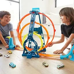 Трек Hot Wheels Track builder Потрійна петля (GLC96) - мініатюра 4