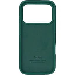 Чохол Silicone Case для Apple iPhone 17 Pro Pine Green AA [145173] - мініатюра 2