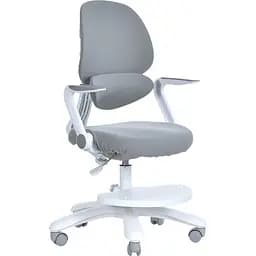 Детское кресло Bambi с подлокотником и подножкой регуляция высоты серое M 6057-11 