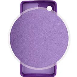 Чохол Silicone Cover Lakshmi Full Camera A для Samsung Galaxy A54 5G Фіолетовий / Purple, Full camera - мініатюра 3