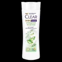 Шампунь для жінок проти лупи Clear Очищення та об'єм 350 мл