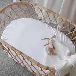 Простирадло Time Textile 70x120x10 см біле 000249735