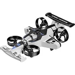 Квадрокоптер літак-винищувач на радіокеруванні XZCURE D09 рухомі елементи білий для дітей 3+