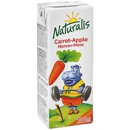 Нектар Naturalis Морква-яблуко 200 мл