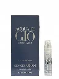 Пробник Giorgio Armani Acqua di Gio Profondo 1,2мл туалетна водовода