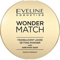 Пудра для обличчя Eveline Cosmetics Wonder з аметистовим пилом розсипчаста 6 г