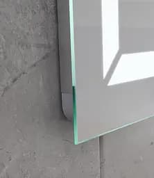 Дзеркало Mixxus Light MR01-80x60 (годинник, LED-підсвічування, антизапотівання) MI5998 - мініатюра 8