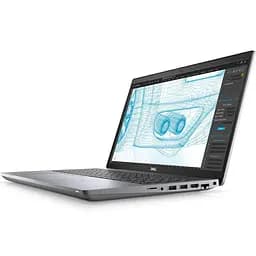Ноутбук Dell Precision 3561 Intel Core i7- 11850H, 15. 6, 16GB, 512GB SSD, NVIDIA T600 4GB, Windows 11 Pro, сірий - мініатюра 3
