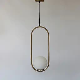 Підвісний світильник Friendlylight Hoop B Brass FL3024 - мініатюра 2