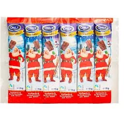 Молочные шоколадки Only Christmas на палочке 6 шт. х 13 г