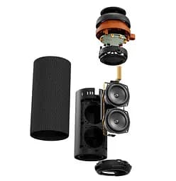 Портативна колонка REAL-EL RX711 10 W Bluetooth TWS, RGB, Black - мініатюра 7