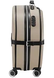 Валіза Semi Line 24" (M) Champagne/Black (T5674-3) (DAS302683) - мініатюра 6
