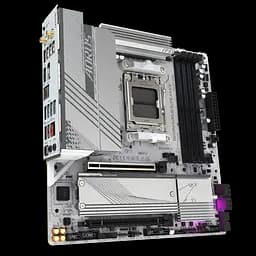 Mатеринська плата Gigabyte B650M Aorus Elite AX Ice Socket AM5 (B650M A ELITE AX ICE) - мініатюра 3