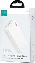 Універсальна мобільна батарея Power Bank Joyroom T-018 30000mAh (Білий) - мініатюра 5