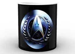 Кружка GeekLand Зоряний Шлях Star Trek Зоряний шлях емблема ST.02.010.839 - мініатюра 3