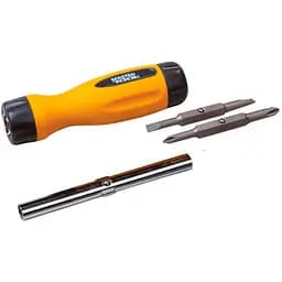 Отвертка с двусторонними битами Mastertool 4-в-1 40-0516