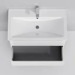 Тумба з умивальником Am.Pm X-Joy підвісна 80 см 2 ящики білий M85-FHX0802-WC0802WG38, Білий - мініатюра 5