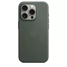 Чохол CasePro FineWoven Case with MagSafe Evergreen для iPhone 15 Pro Max - мініатюра 2