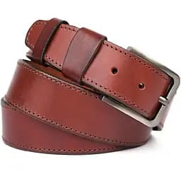 Ремінь шкіряний LIMARY коньячний з рядком 4х120 см acs0032073