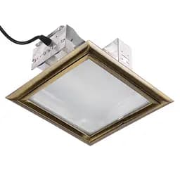 Світильник стельовий Brille врізний DL-10W/2x26W AB 166317