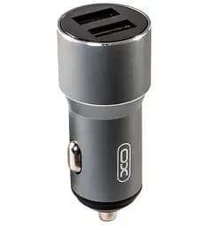 Автомобильное зарядное устройство для XO CC30 Metal car charger Серый
